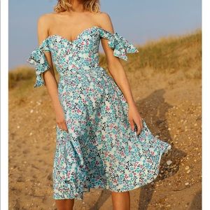 Valle & vik silk dress